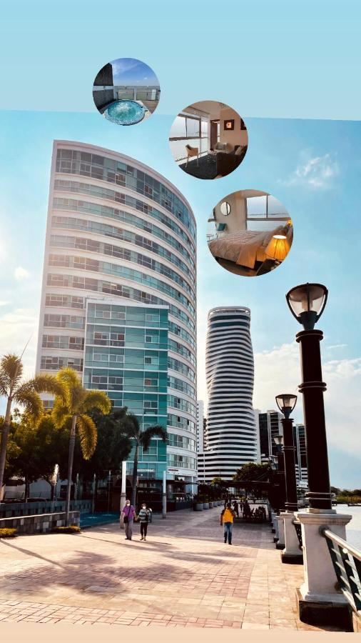 Apartamento Vista Al Rio Puerto Santana Riverfront 1 Guayaquil Zewnętrze zdjęcie